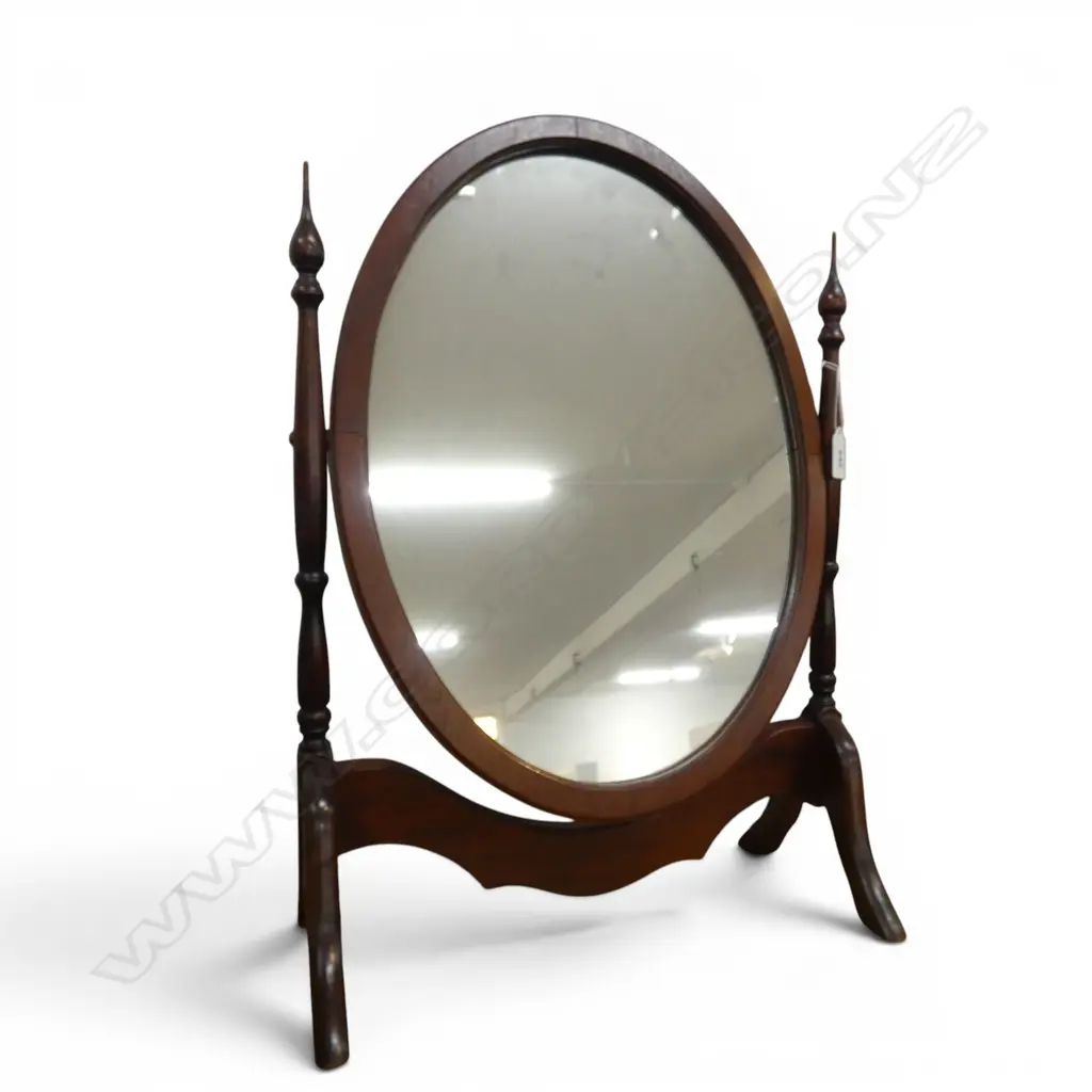 ANTIQUE STYLE TABLE TOP SWING MIRROR H.555mm Image 1++