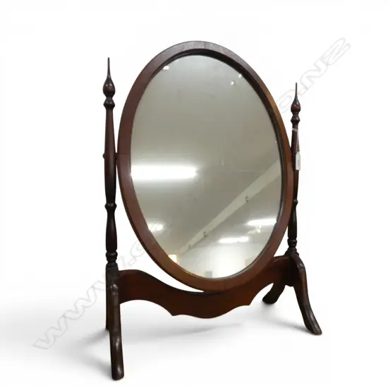 ANTIQUE STYLE TABLE TOP SWING MIRROR H.555mm