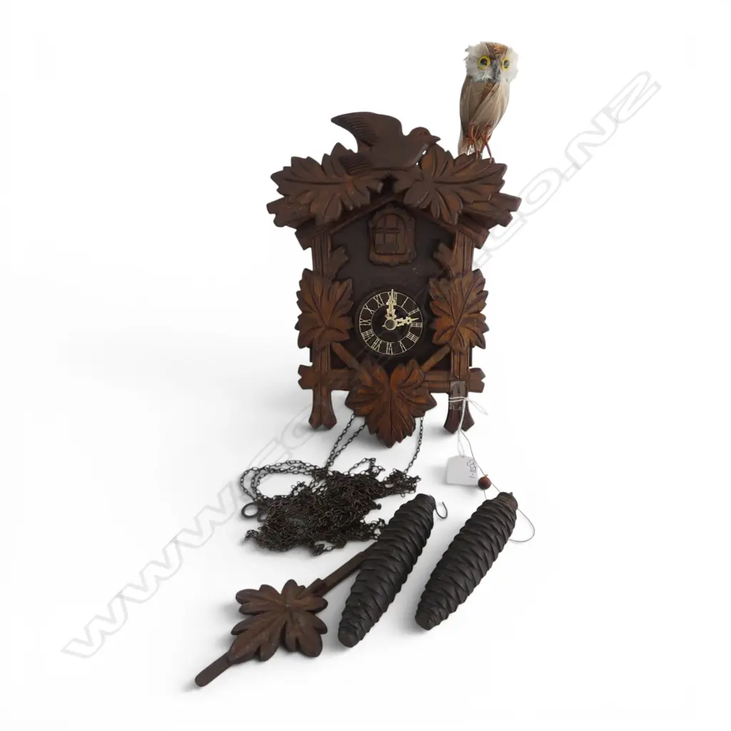 CUCKOO CLOCK WEIGHTS pendulum, no key Image 1++
