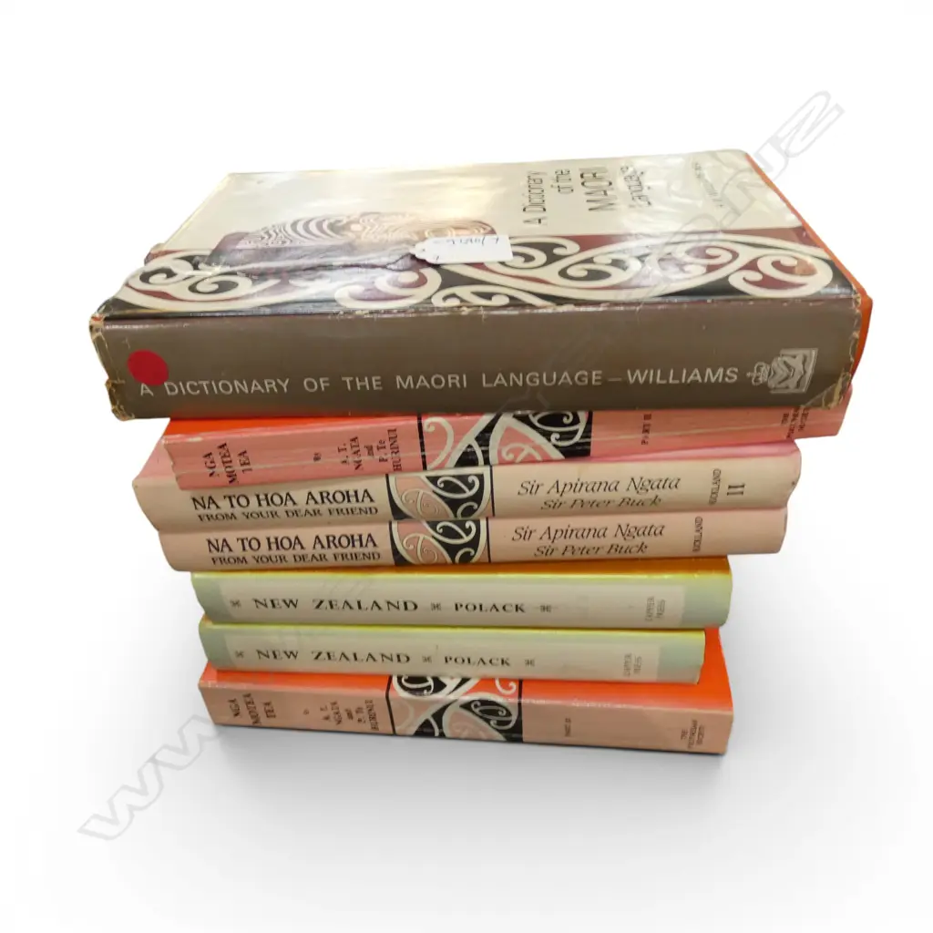 7 BOOKS, NZ / MAORI INTEREST Image 1++