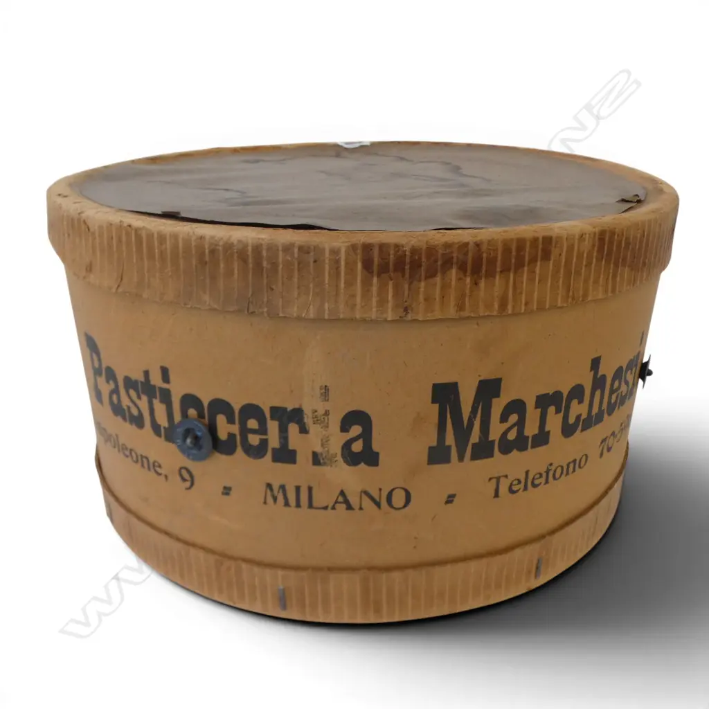 VINTAGE CAKE BOX MILANO ITALY DIA325MM Image 1++