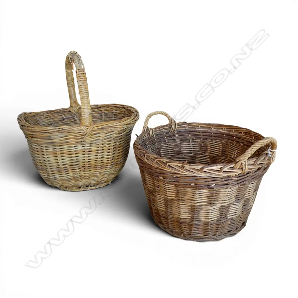 2 CANE BASKETS W.500mm Image 1++