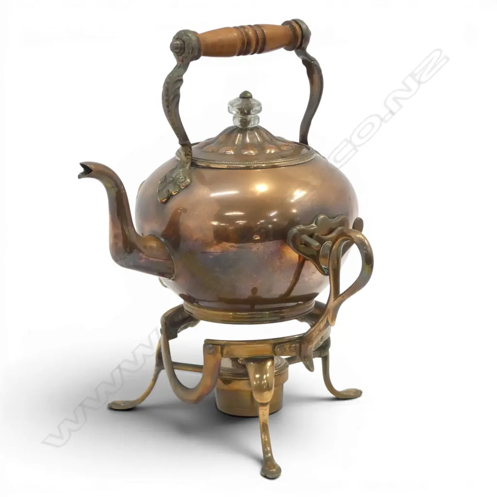 COPPER SPIRIT KETTLE H.320mm Image 1++