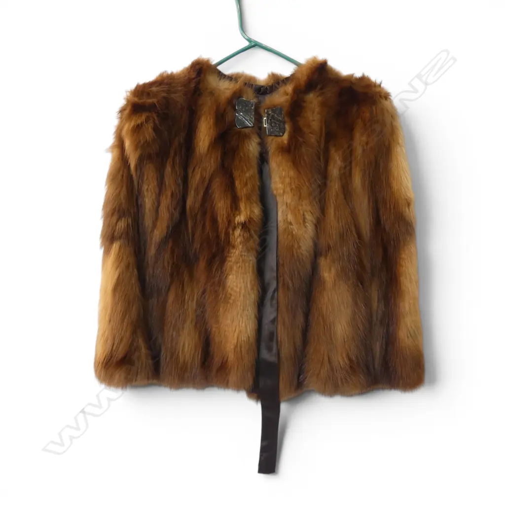 VINTAGE FUR JACKET Image 1++