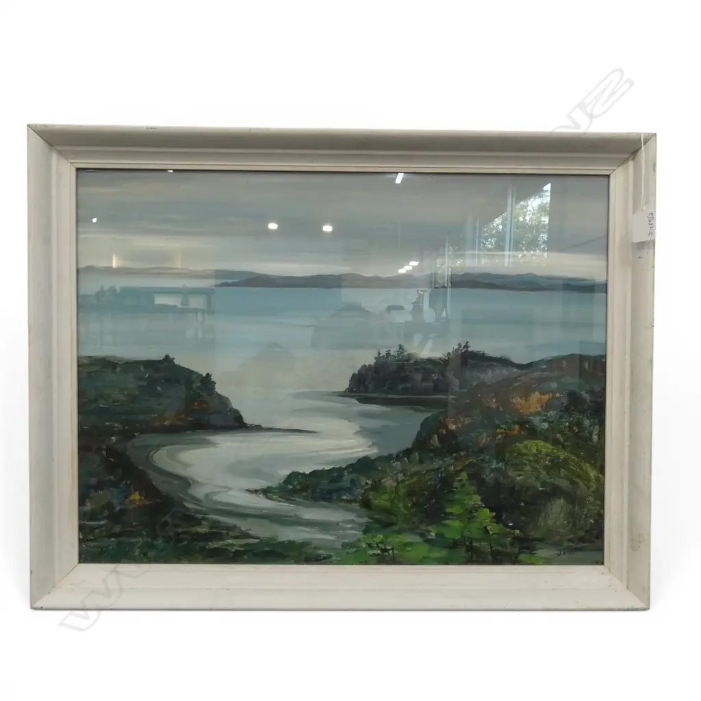 JACK CRIPPEN, 'LITTLE MUDDY CREEK, TITIRANGI', ACRYLIC, SIGNED & TITLED, 445 X 595mm Image 1++