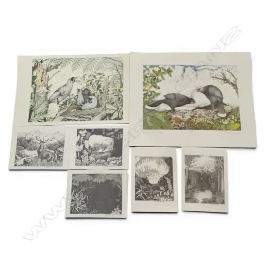 5 & 2 REI HAMMOND UNFRAMED PRINTS