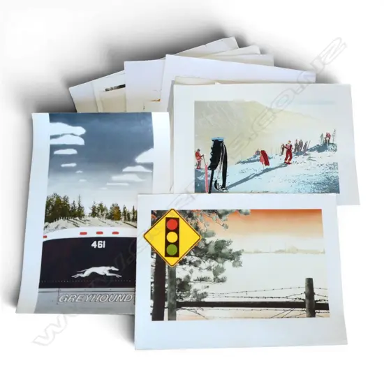 KEITH HOWARD, 16 UNFRAMED SCREENPRINTS (VARIOUS SUBJECTS & SIZES), MOST WITH FOXING OR DAMAGE, 1025 x 700MM (LARGEST)