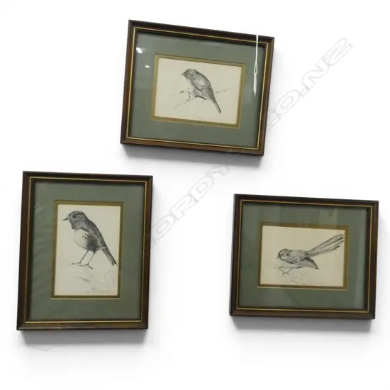 3 BRUCE HARVEY PRINTS 95x140mm