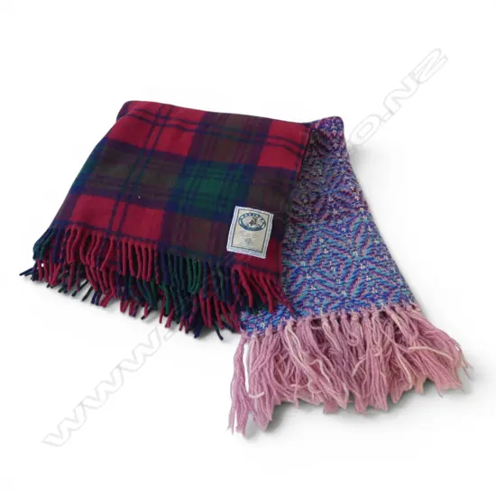 2 WOOL BLANKETS
