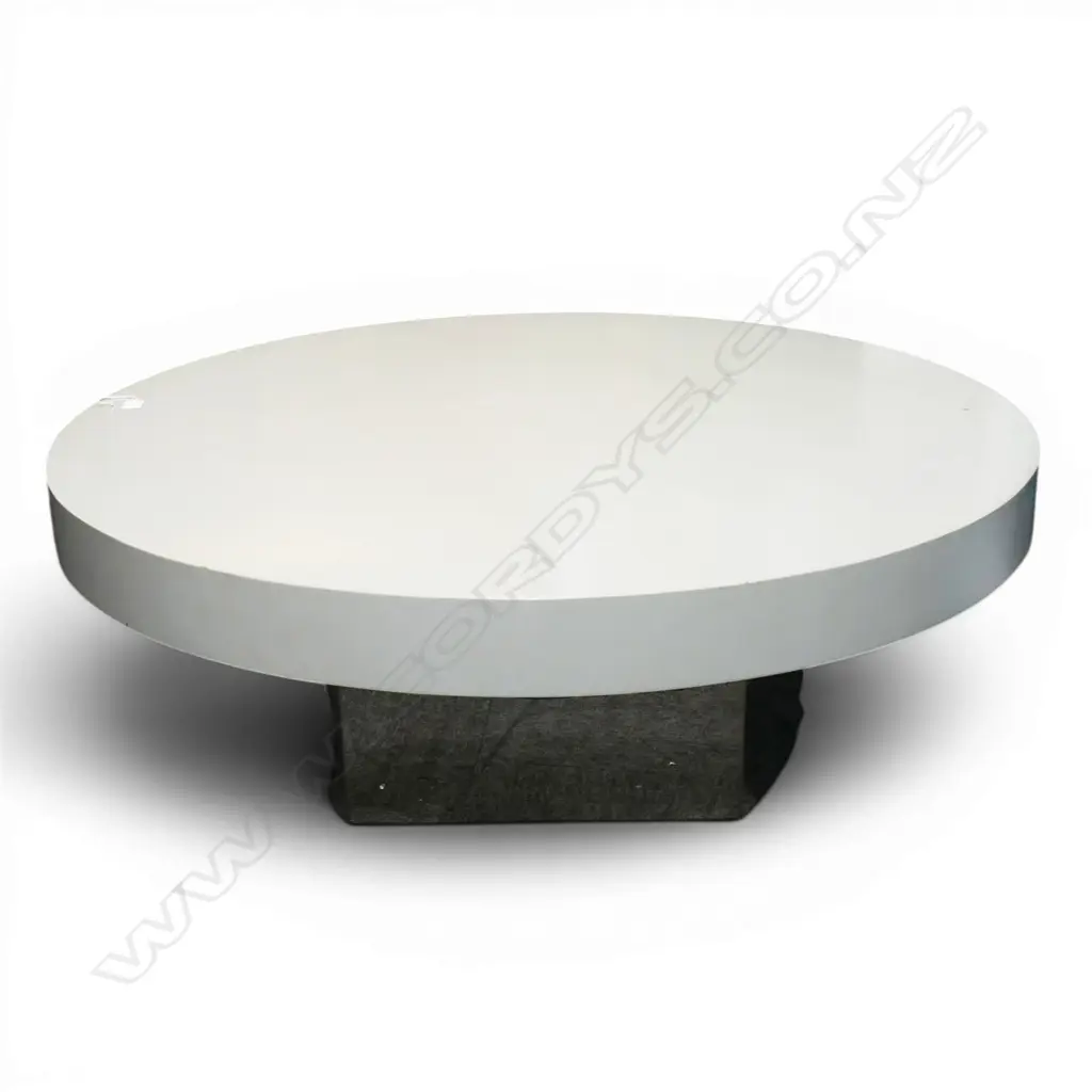KELLY HOPPEN DESIGNER COFFEE TABLE WITH FLOATING MIRROR BASE  1200 x 360mm Image 1++