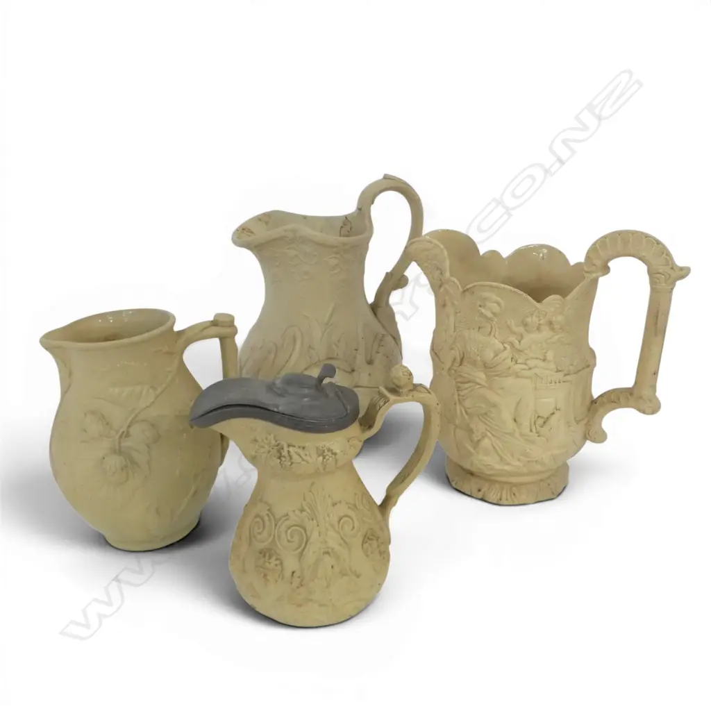 4 ANTIQUE JUGS H.250mm Image 1++