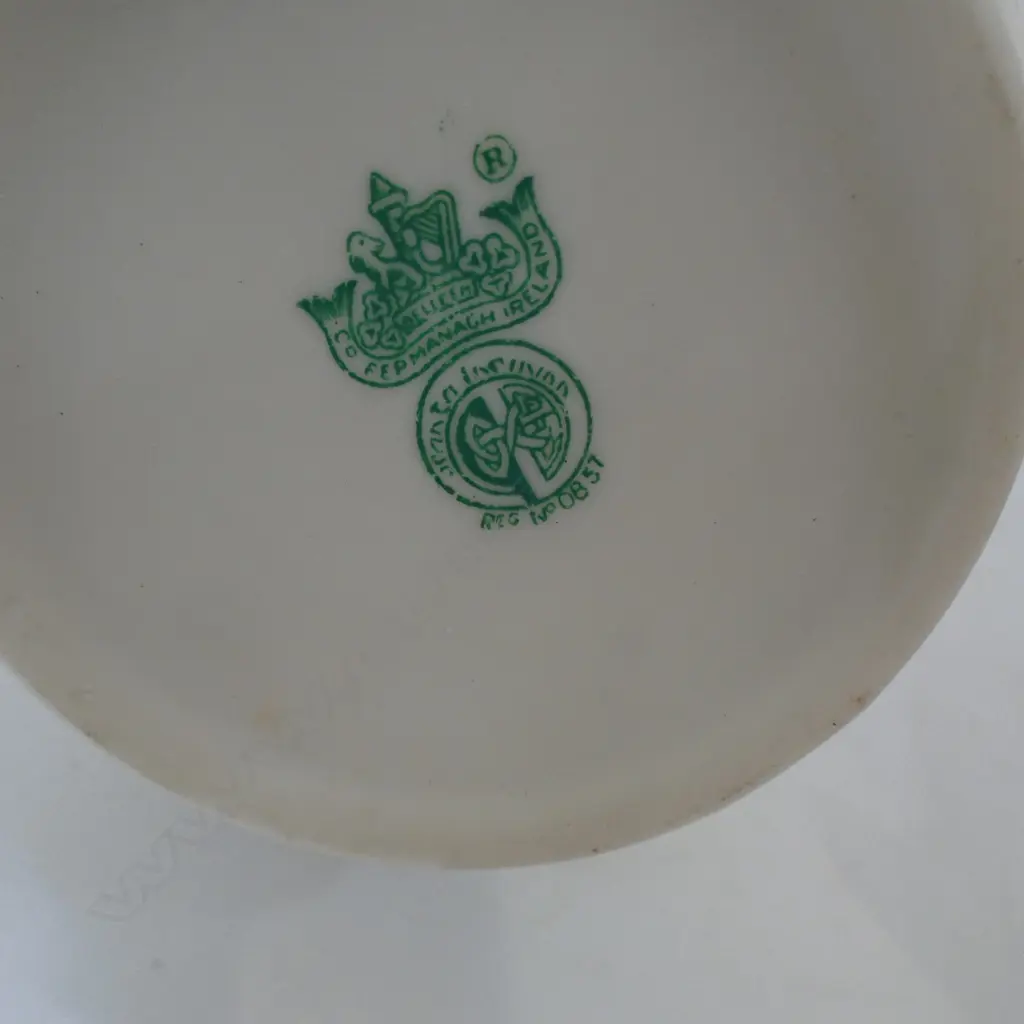 3 WHITE JUGS; BELLEEK ETC H.230mm Image 1++