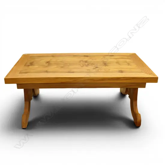 MIXED NZ NATIVE TIMBERS COFFEE TABLE BY NOLAN PAKER EX ESTATE 1020x610x390mm