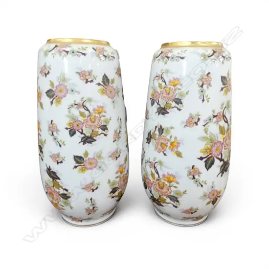 PR KPM GERMANY PORCELAIN VASES H.335mm