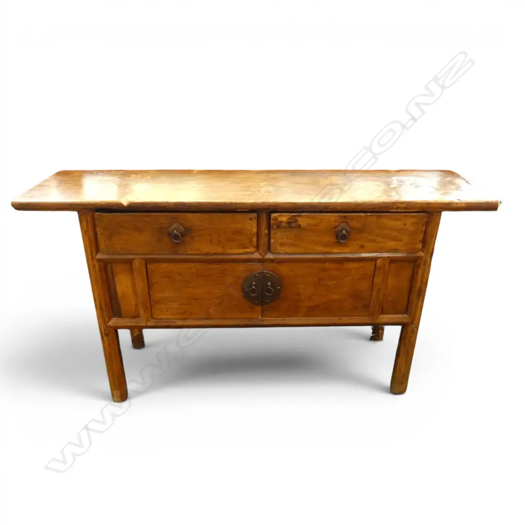 ORIENTAL HARDWOOD HALL TABLE 1490x380x800mm Image 1++