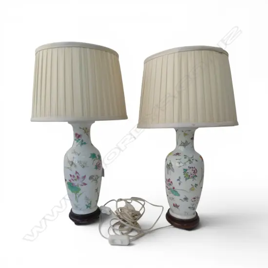 PR TABLE LAMPS, FAULTS H.560mm