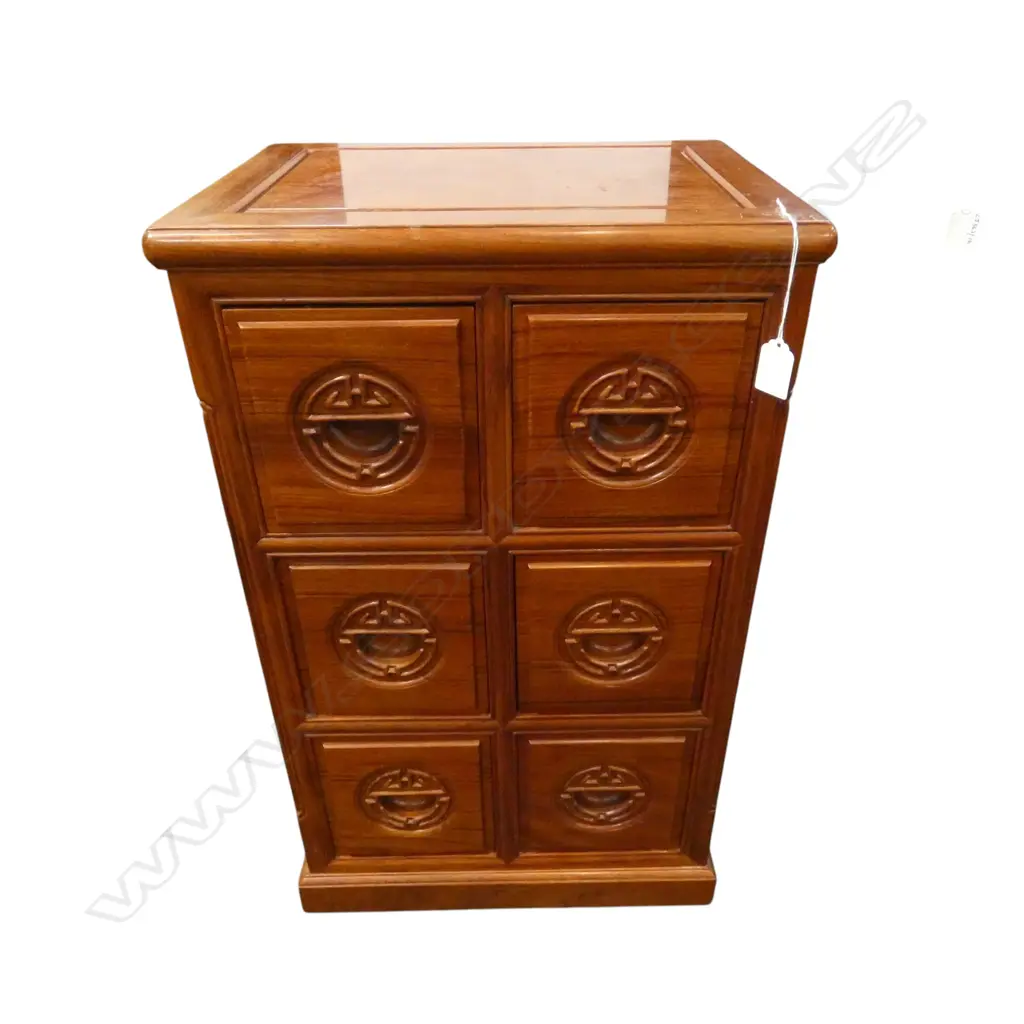 ROSEWOOD CHEST 400x300x660mm Image 1++