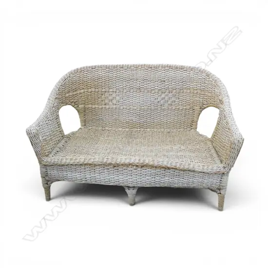 SEAGRASS VINTAGE 2 SEATER COUCH L1240MM