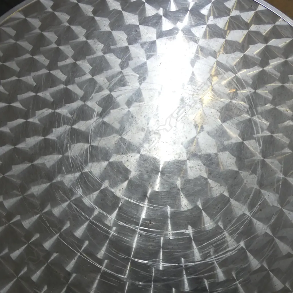 SILVER METAL BISTRO / BAR TABLE H.1100mm, 600mm dia Image 1++