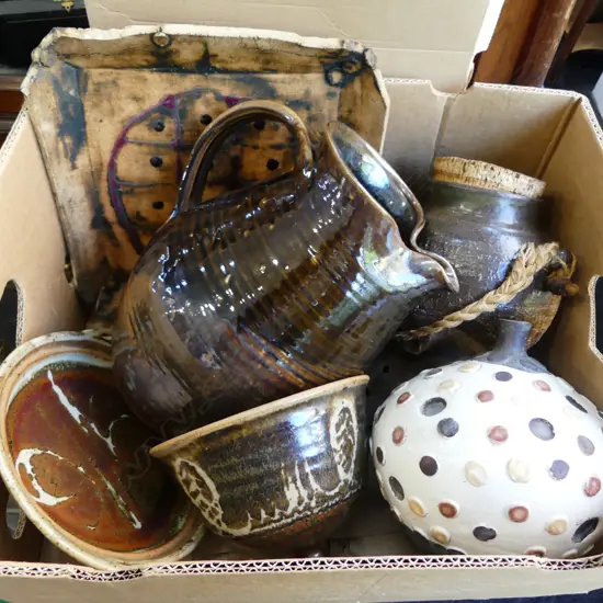 ASST. STUDIO POTTERY
