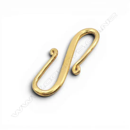 22ct YELLOW GOLD S-CLIP for neck chain 0.60gms