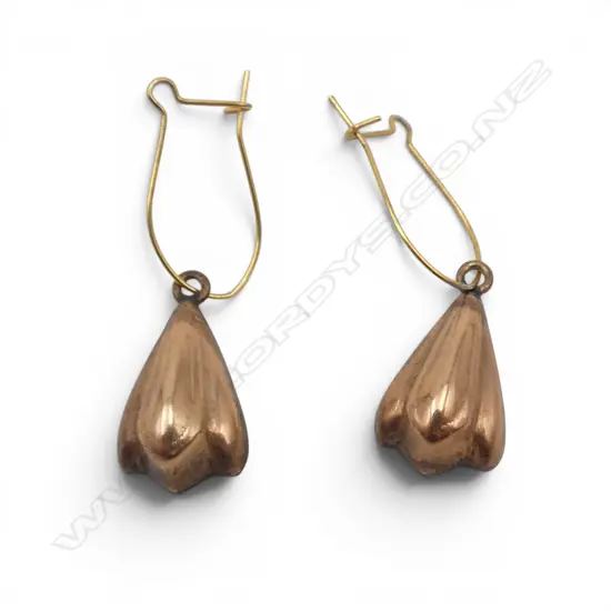 PR 9CT EARRINGS, 1.5gms