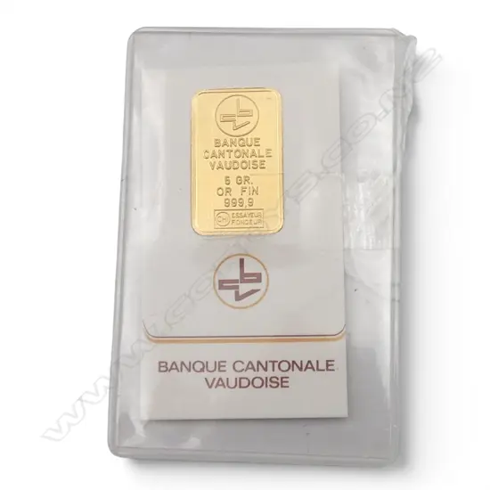 5 GRAM 99 GOLD INGOT