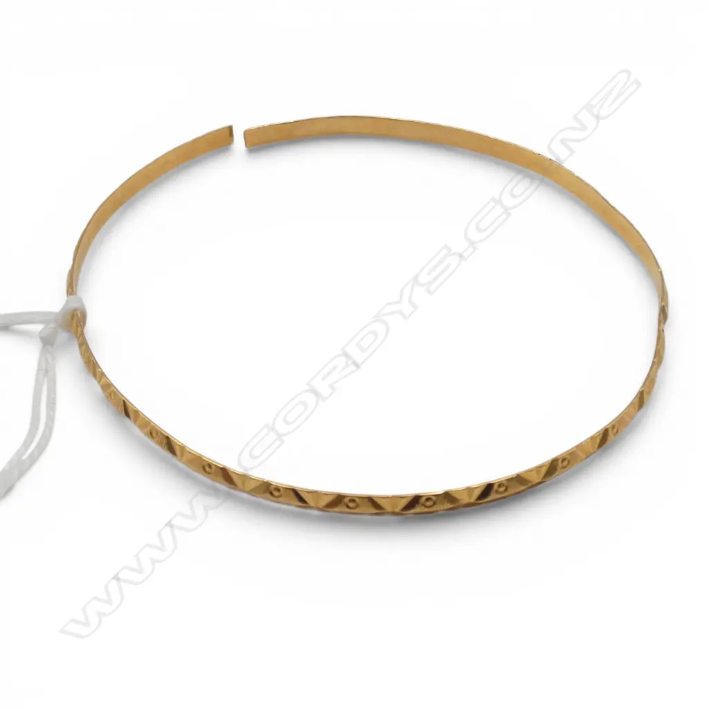 21CT BANGLE AF 6.2gms Image 1++