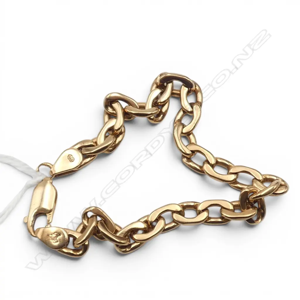 9CT BRACELET L.185mm 12.6gms Image 1++