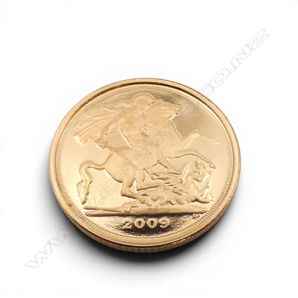 2009 ROYAL MINT QUARTER SOVEREIGN Image 1++