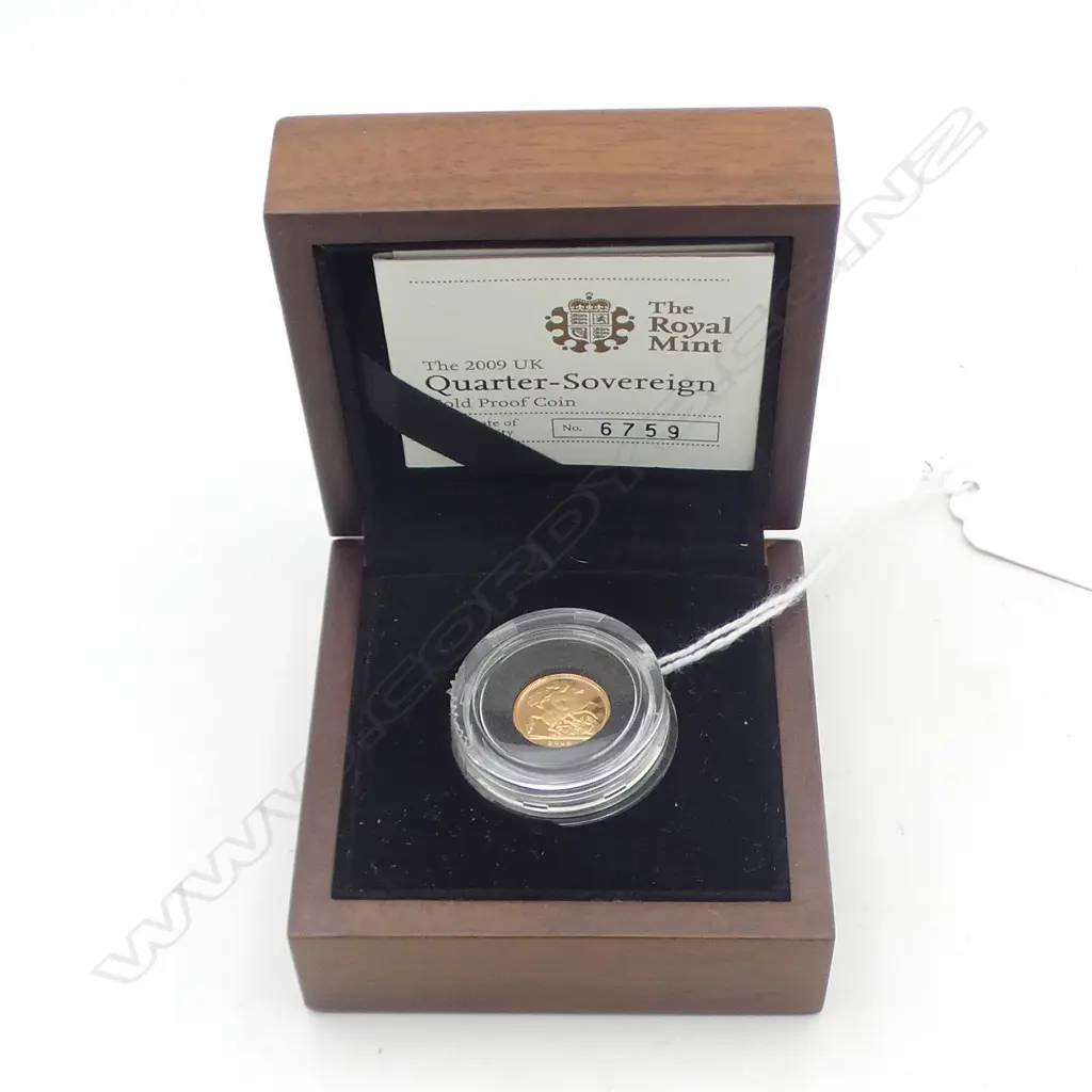 2009 ROYAL MINT QUARTER SOVEREIGN Image 1++