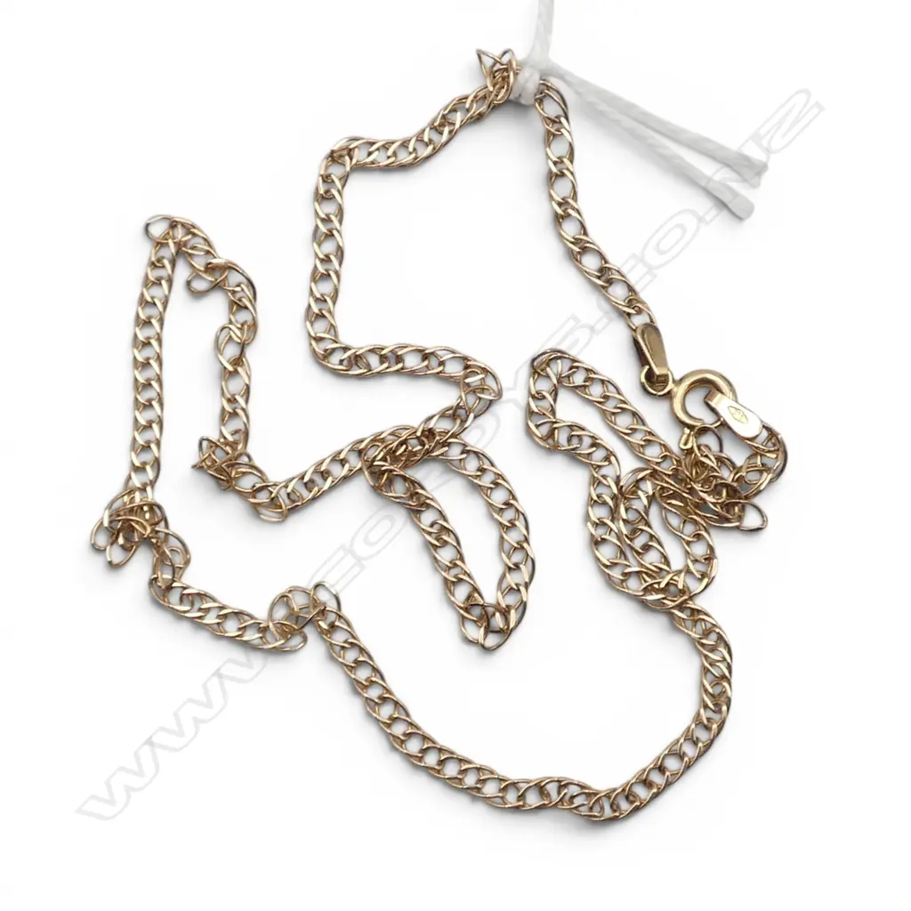 9ct GOLD CHAIN, 3.4gm Image 1++