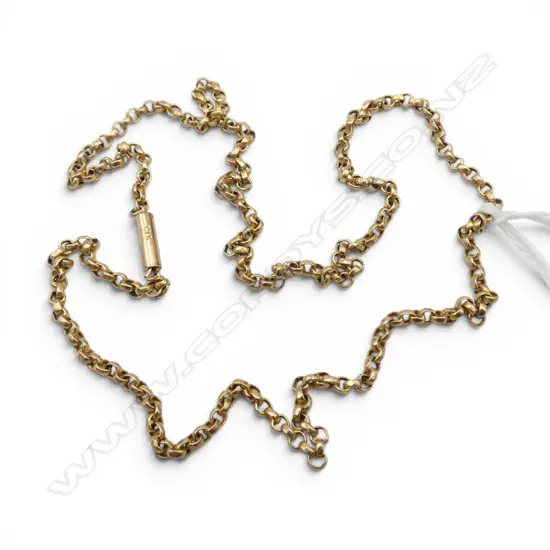 9CT CHAIN L.440mm 4.1gms