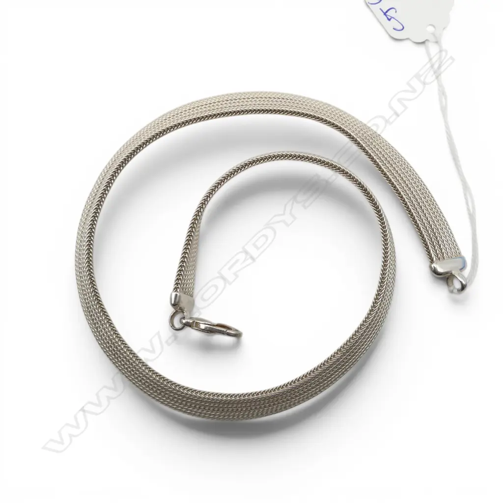 925 SILVER NECKLACE 49gms L.410mm Image 1++