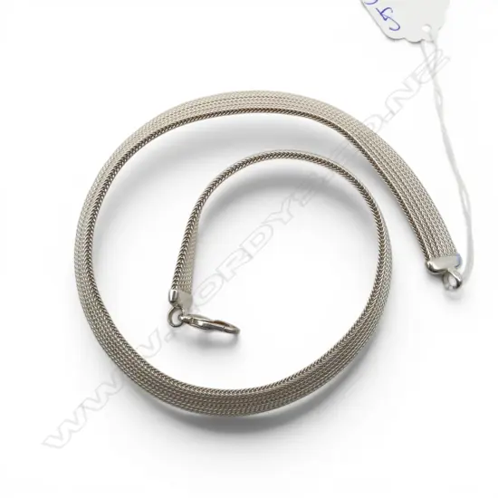 925 SILVER NECKLACE 49gms L.410mm