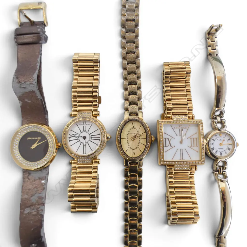 5 PIERRE CARDIN ? VINTAGE WRISTWATCHES Image 1++