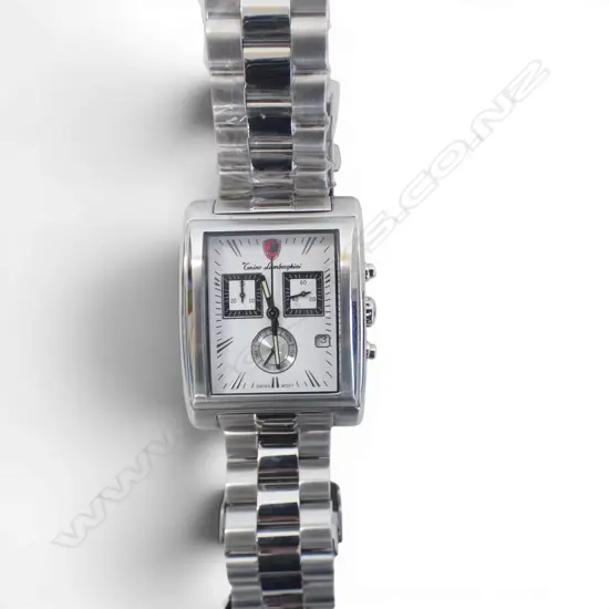 TONINO LAMBORGHINI MEN'S WRIST WATCH with box + papers + tags
