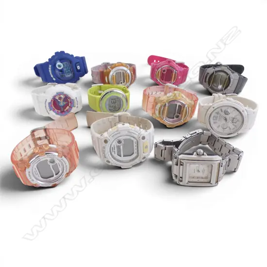 BULK LOT OF CASIO WRISTWATCHES 2 STILL LIVE