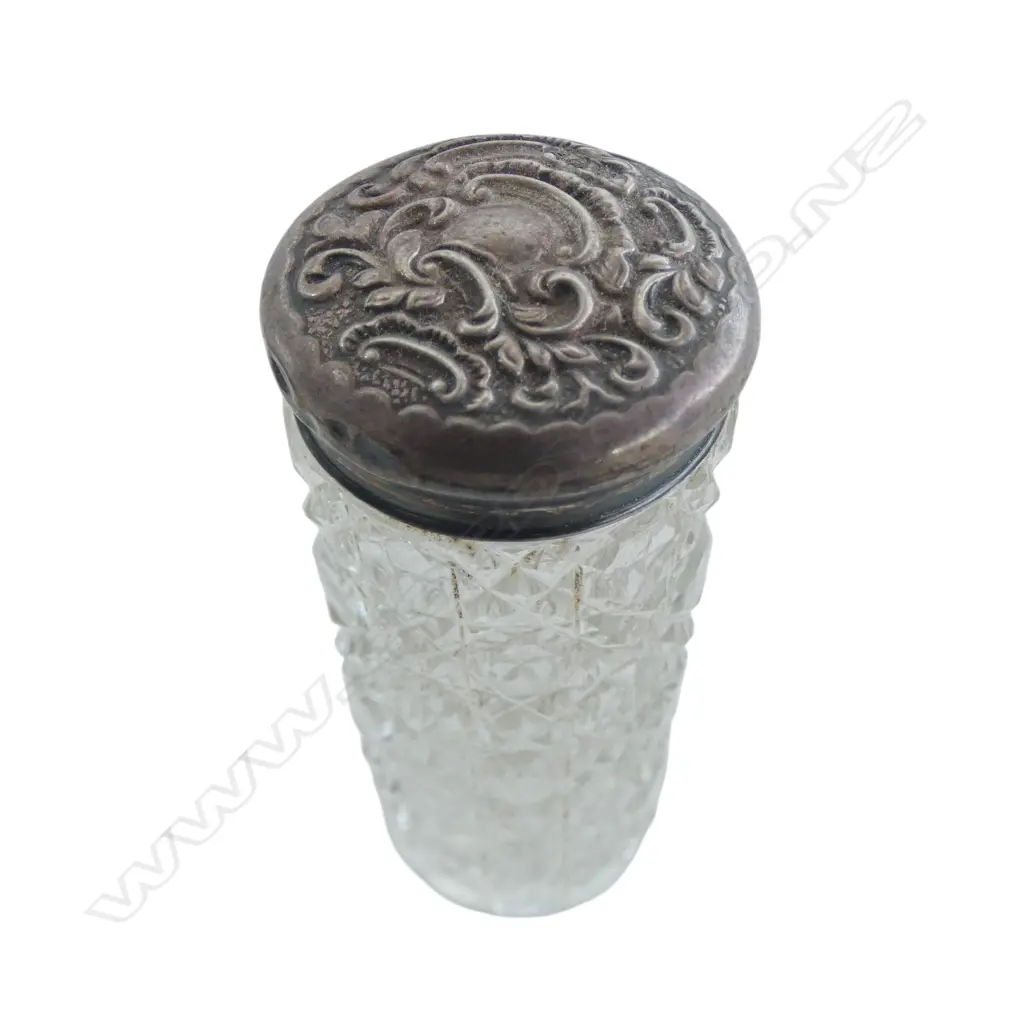5 S/SILVER TOPPED DRESSINGTABLE BOTTLES 15GMS Image 1++