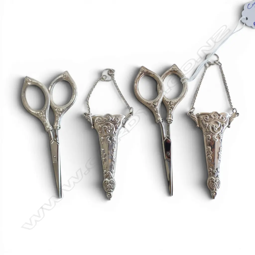 PR STG SILVER SCISSORS + CASES L.110mm, 50gms Image 1++