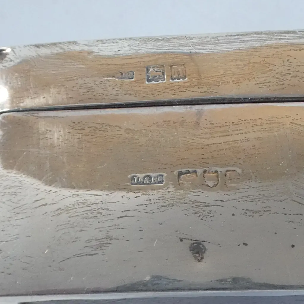 STG SILVER CIGAR BOX, LONDON 1903, FITTED INTERIOIR, 517gms Image 1++