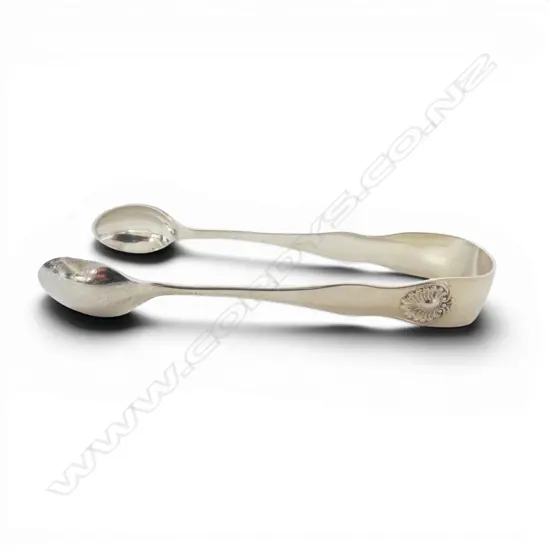 S/SILVER SUGAR TONGS SHEFFIELD 1902 15GMS