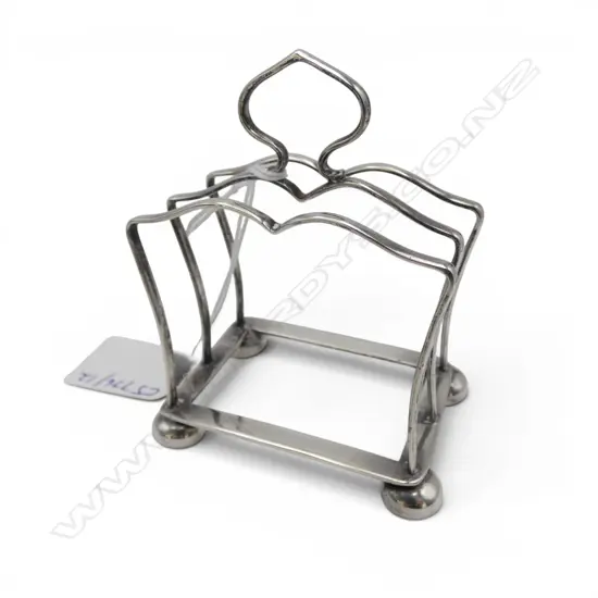 S/SILVER SMALL TOAST RACK 50.3GMS