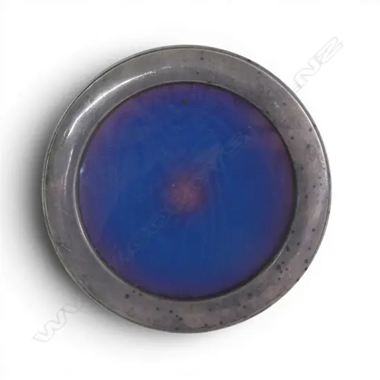 S/SILVER ROUND PHOTO FRAME DIA140MM