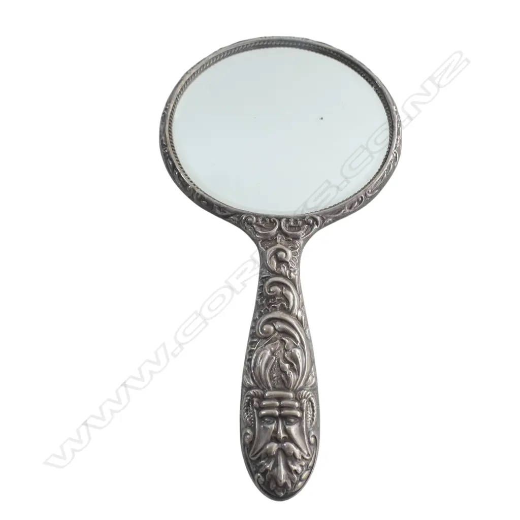 S/SILVER BACKED DRESSINGTABLE MIRROR Image 1++