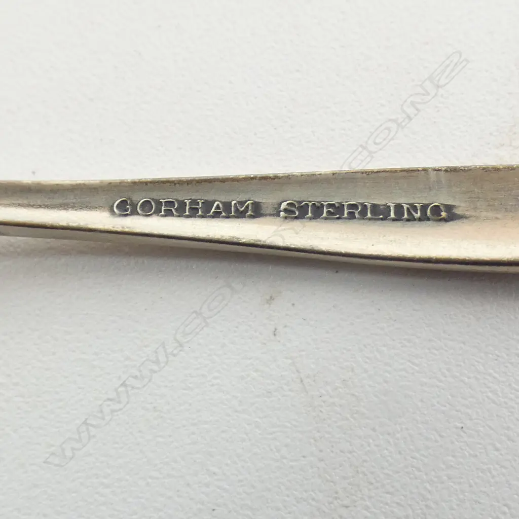 GORHAM S/SILVER SERVING FORK CAKE FORK & SALT SPOON 73.8GMS  Image 1++