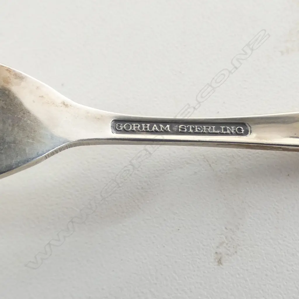 GORHAM S/SILVER SERVING FORK CAKE FORK & SALT SPOON 73.8GMS  Image 1++