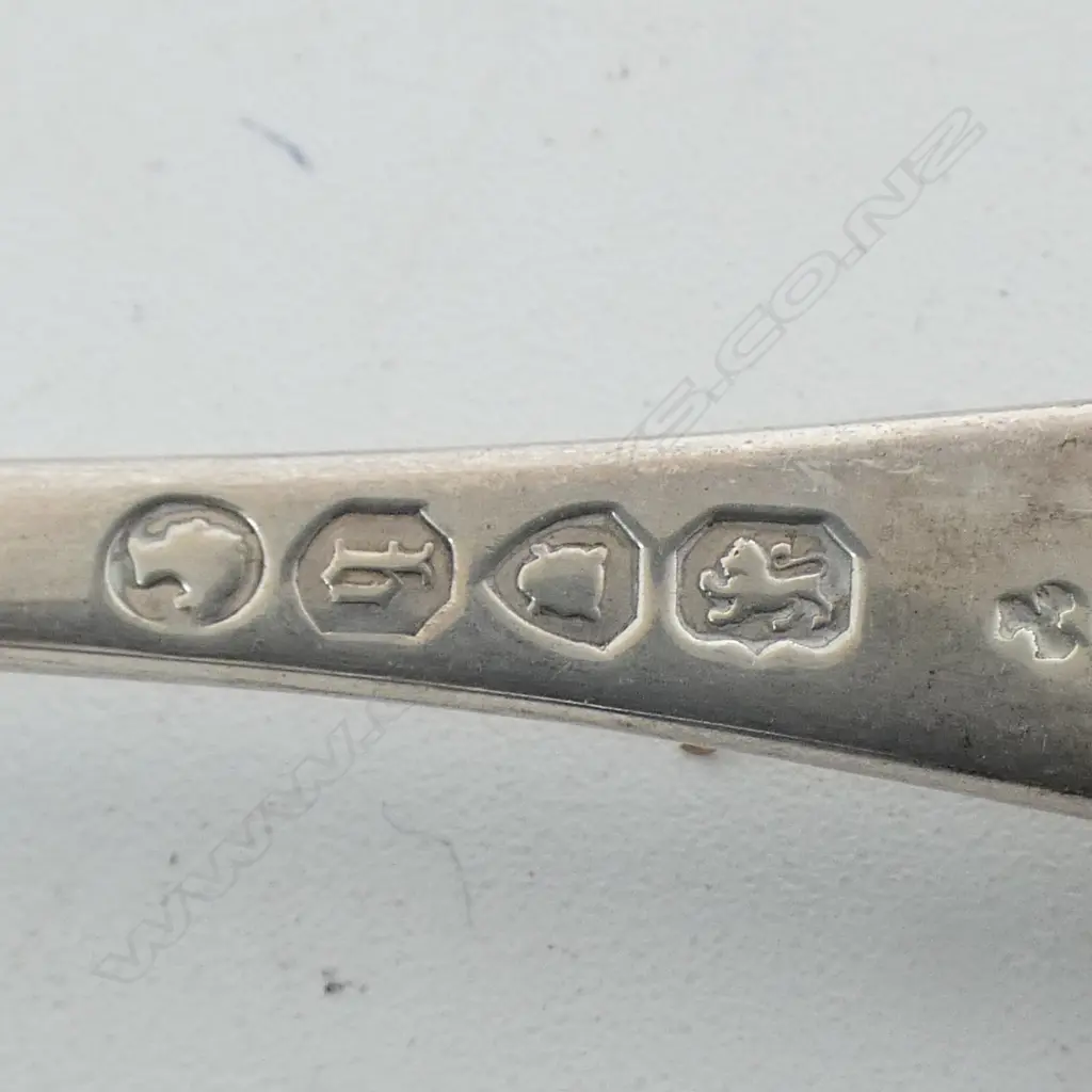5 VICTORIAN S/SILVER DESSERT FORKS 198GMS Image 1++