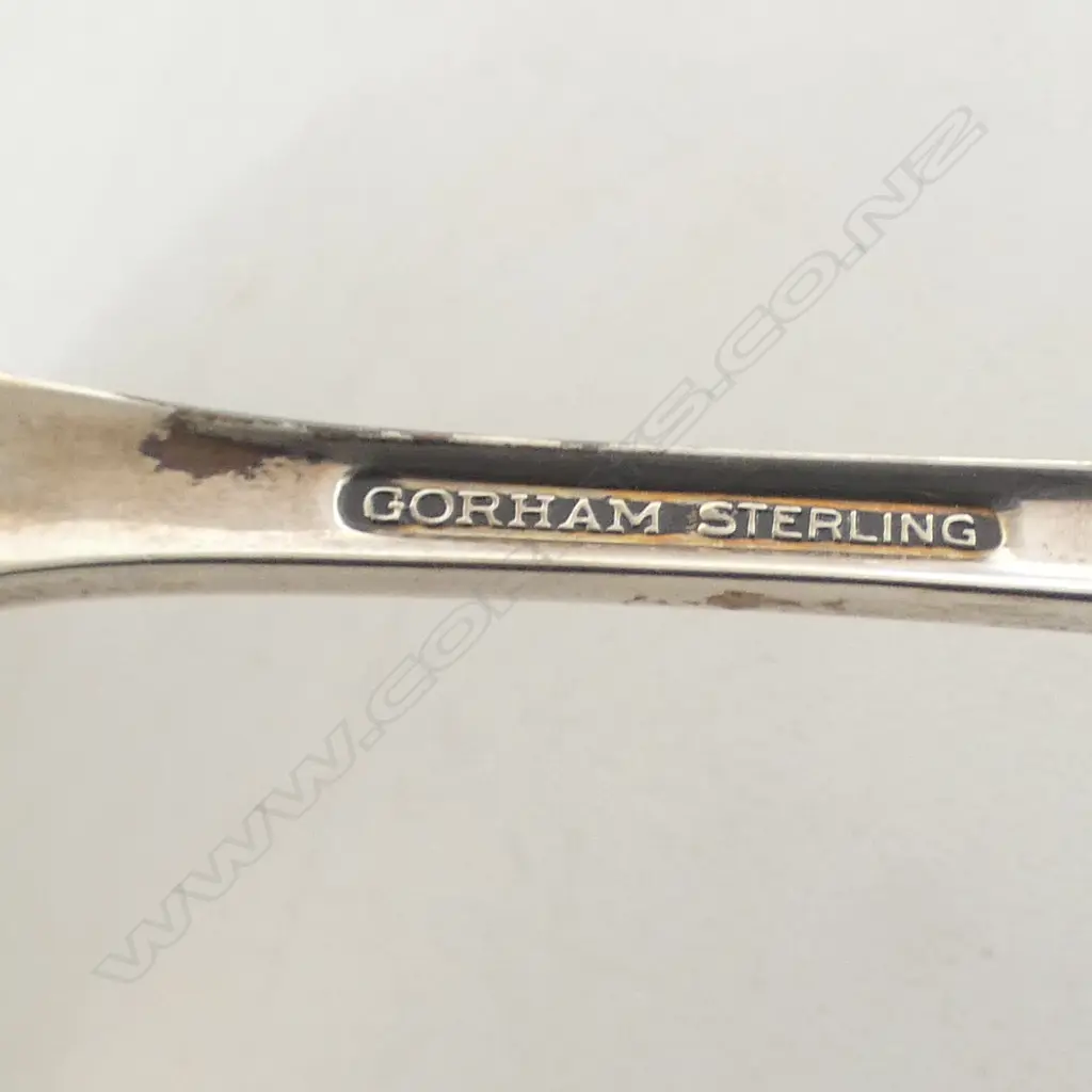 2 GORHAM S/SILVER SAUCE LADLES 97.2GMS Image 1++