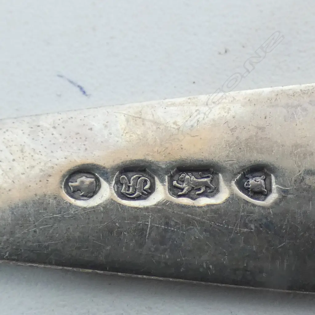 5 VICTORIAN S/SILVER TEASPOONS 105GMS Image 1++